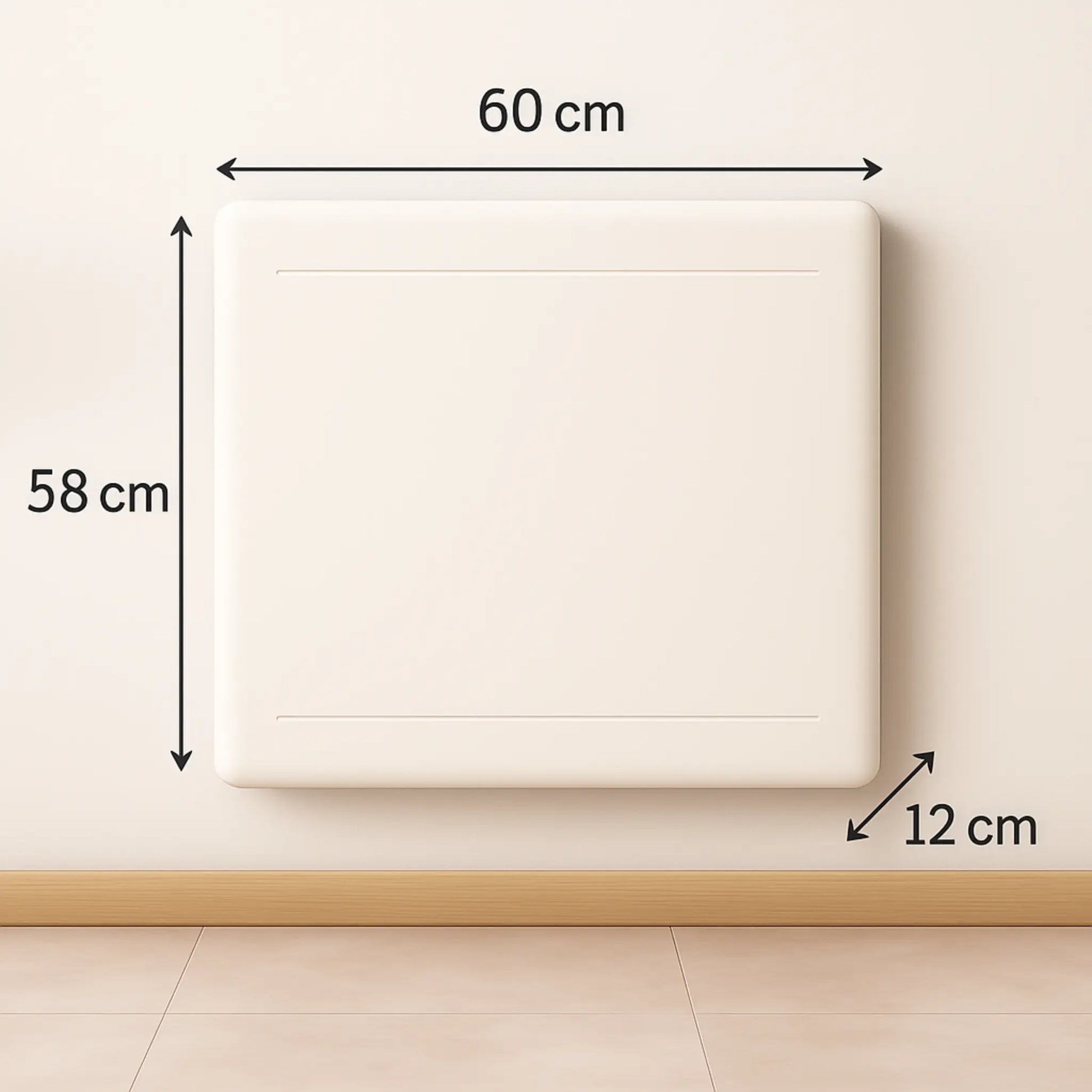 Radiateur connecté chaleur douce 1000 watts - RadiateuEco
